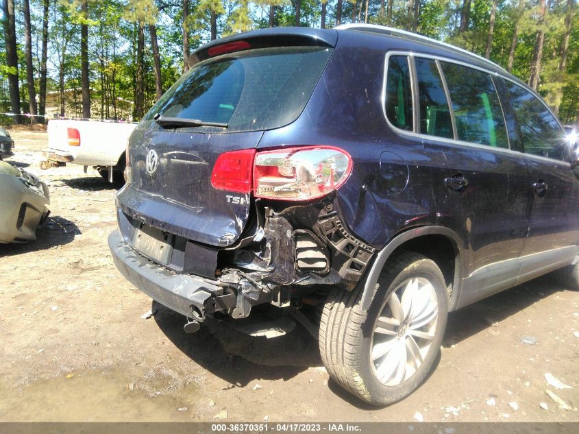 2016 VOLKSWAGEN TIGUAN SE - WVGAV7AX5GW512527