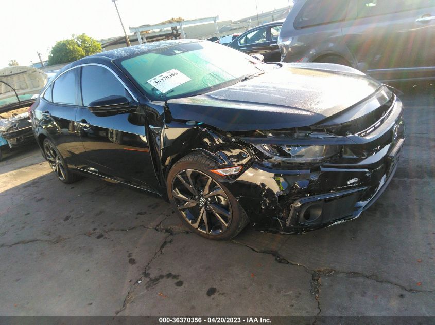 2020 HONDA CIVIC SEDAN SPORT - 2HGFC2F87LH501785