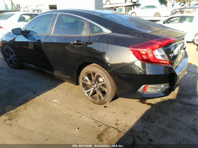 2020 HONDA CIVIC SEDAN SPORT - 2HGFC2F87LH501785