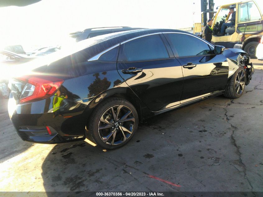 2020 HONDA CIVIC SEDAN SPORT - 2HGFC2F87LH501785