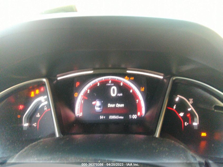2020 HONDA CIVIC SEDAN SPORT - 2HGFC2F87LH501785
