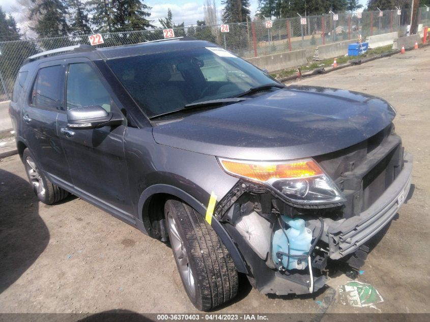 2014 FORD EXPLORER LIMITED - 1FM5K7F80EGB85117