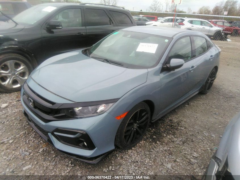 2020 HONDA CIVIC HATCHBACK SPORT - SHHFK7H44LU209895