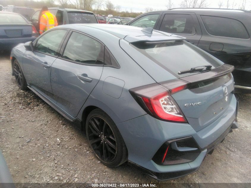 2020 HONDA CIVIC HATCHBACK SPORT - SHHFK7H44LU209895