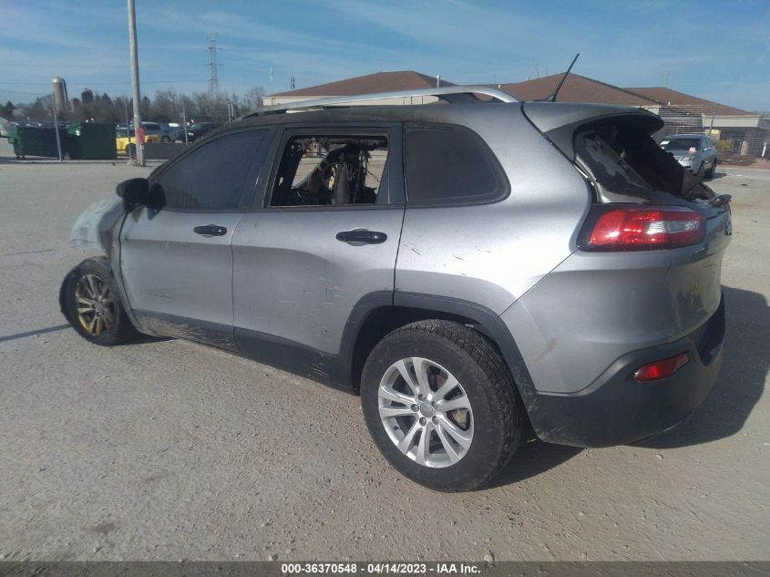 2015 JEEP CHEROKEE SPORT - 1C4PJLAB3FW689227