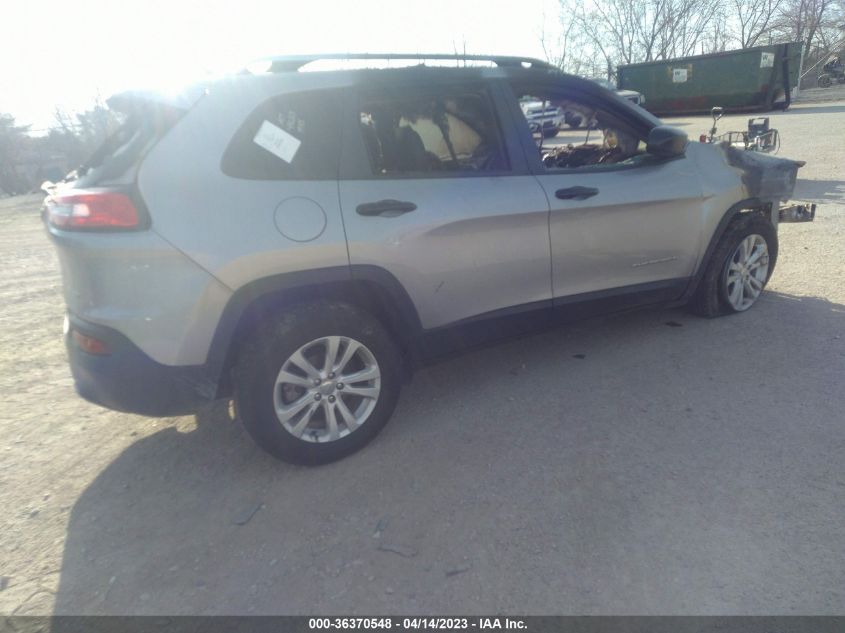 2015 JEEP CHEROKEE SPORT - 1C4PJLAB3FW689227