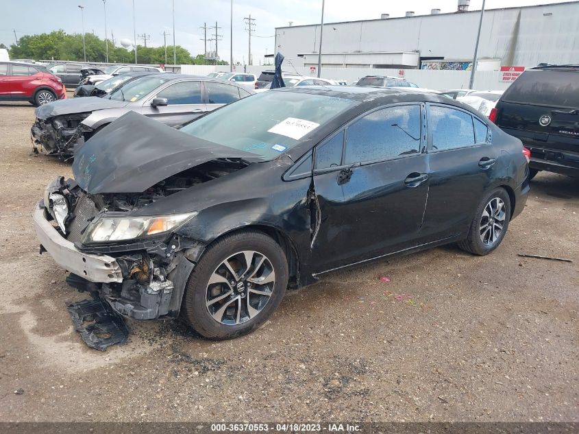 2014 HONDA CIVIC SEDAN EX - 2HGFB2F85EH541658