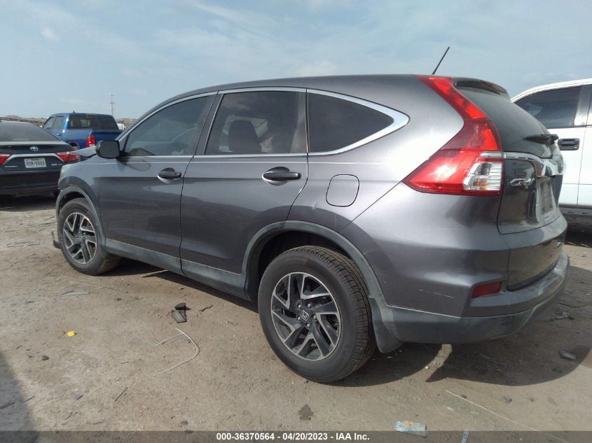 2016 HONDA CR-V SE - 2HKRM3H42GH523201