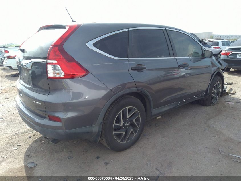 2016 HONDA CR-V SE - 2HKRM3H42GH523201