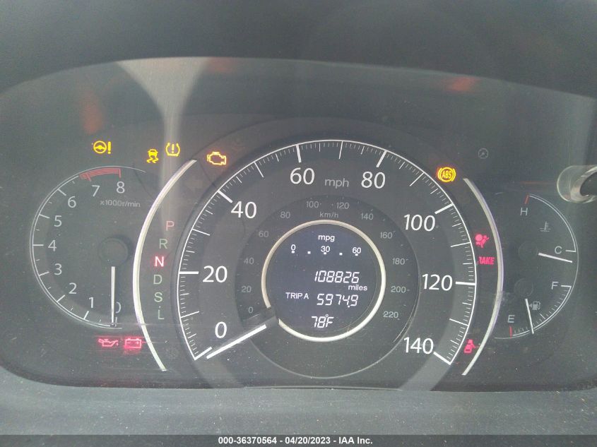 2016 HONDA CR-V SE - 2HKRM3H42GH523201