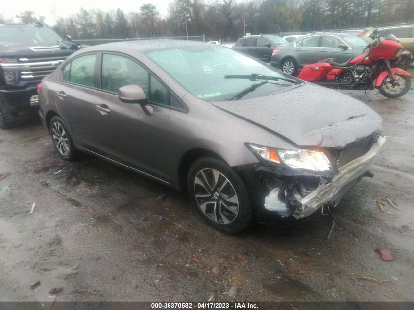 2013 HONDA CIVIC SDN EX - 19XFB2F86DE268321