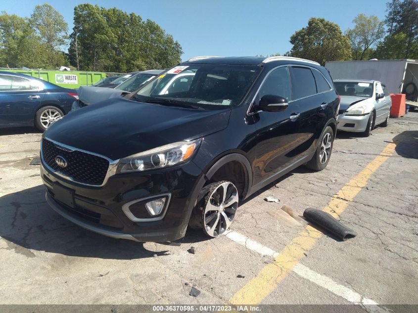 2016 KIA SORENTO EX - 5XYPH4A56GG146836