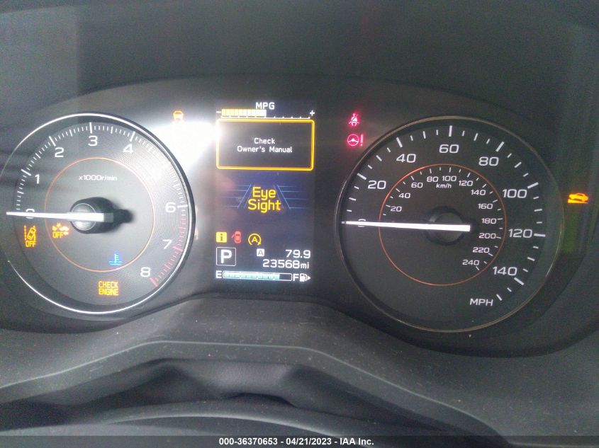 2021 SUBARU CROSSTREK PREMIUM - JF2GTAEC5M8397146