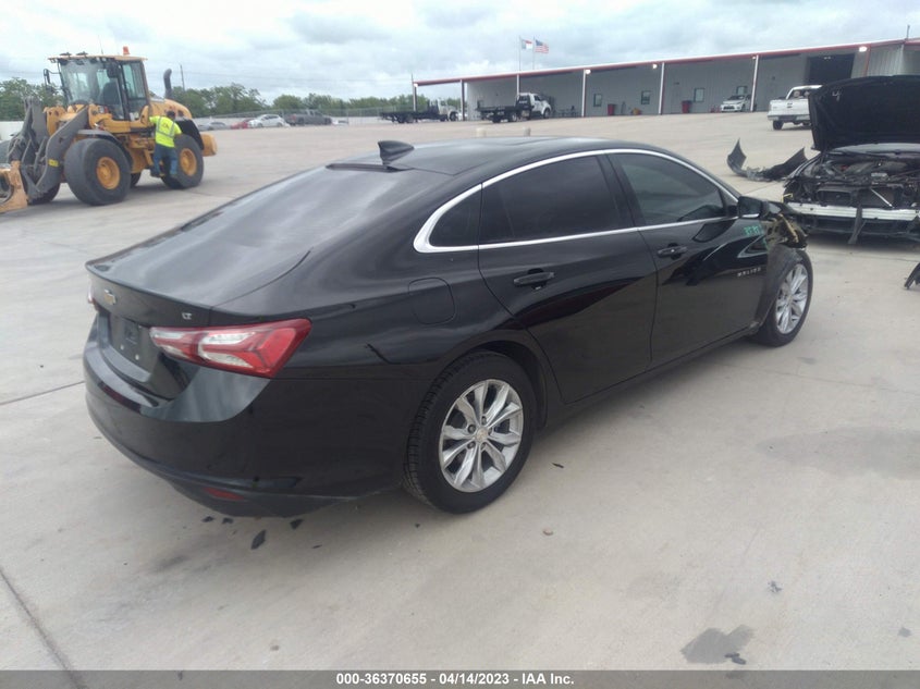 VIN 1G1ZD5ST0MF077480 2021 CHEVROLET MALIBU LT