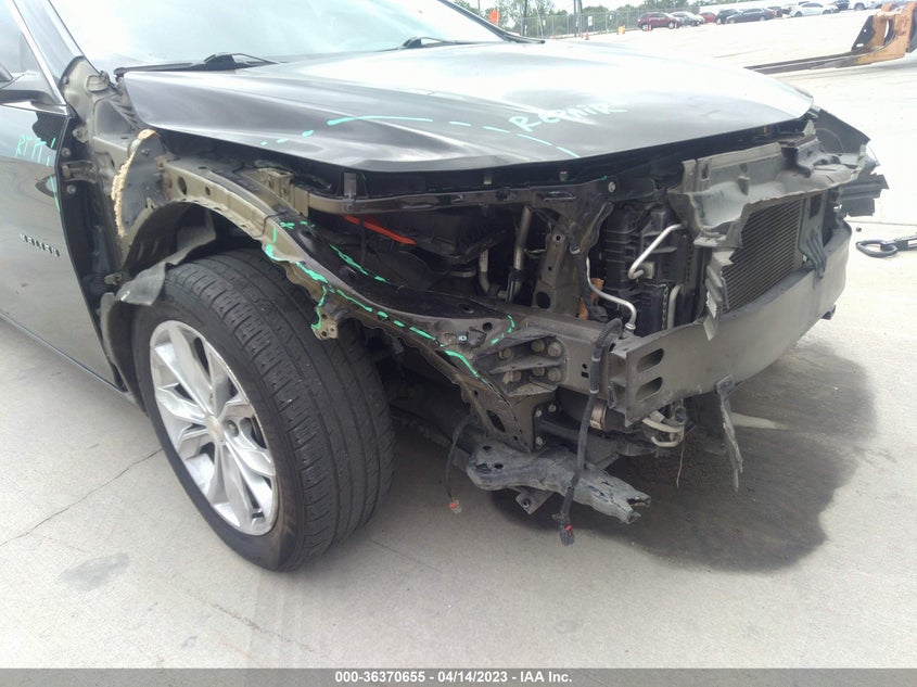 VIN 1G1ZD5ST0MF077480 2021 CHEVROLET MALIBU LT