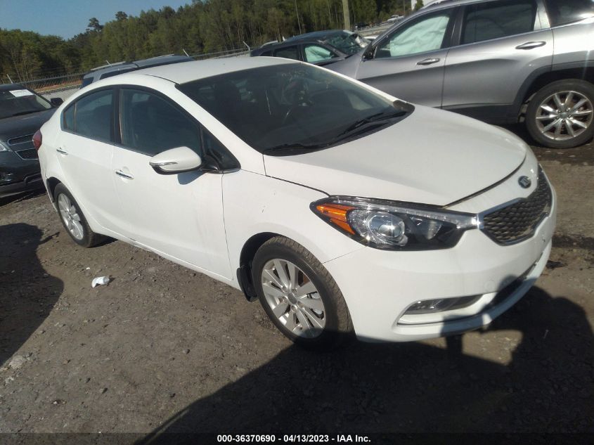 2014 KIA FORTE EX - KNAFX4A87E5087761