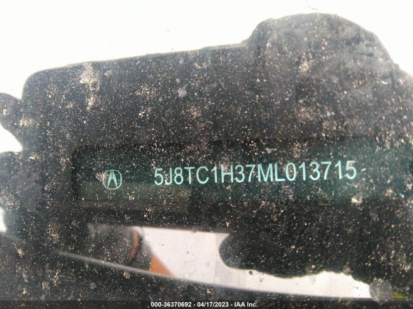 2021 ACURA RDX - 5J8TC1H37ML013715