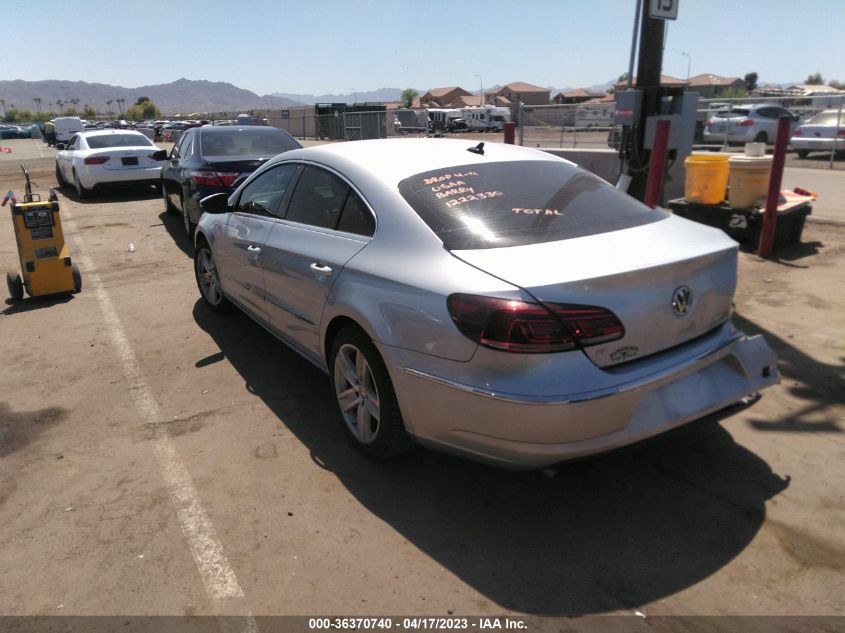 2016 VOLKSWAGEN CC SPORT - WVWBP7AN3GE513120