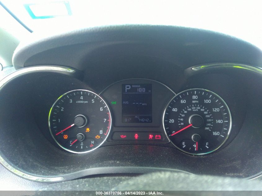 2017 KIA FORTE LX - 3KPFK4A77HE078303