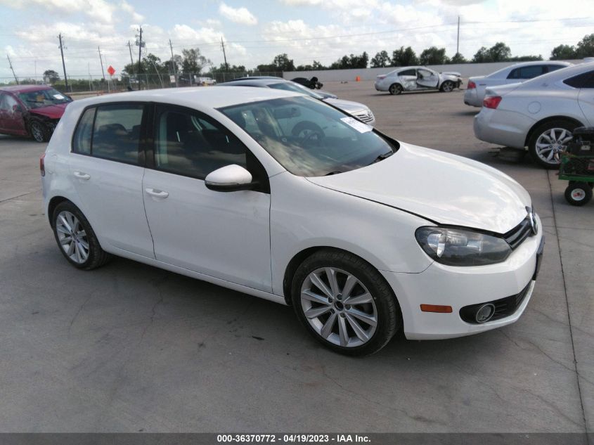 2014 VOLKSWAGEN GOLF TDI - WVWDM7AJ8EW007644