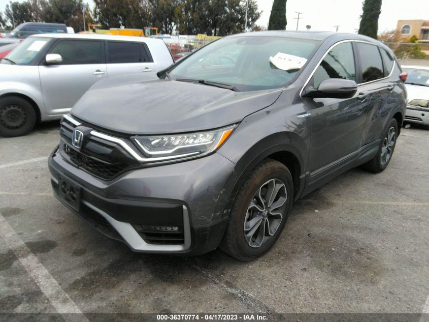 2022 HONDA CR-V HYBRID EX-L 5J6RT6H85NL043180