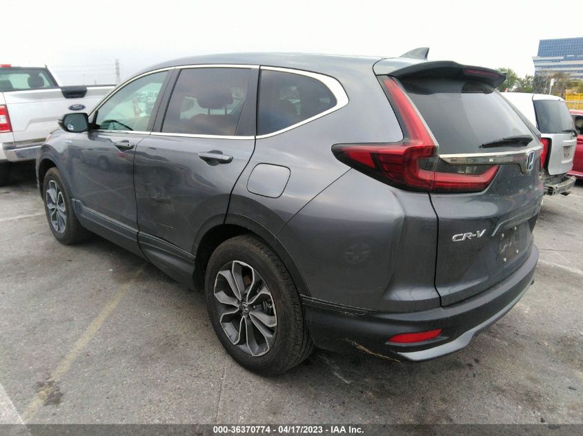 2022 HONDA CR-V HYBRID EX-L 5J6RT6H85NL043180