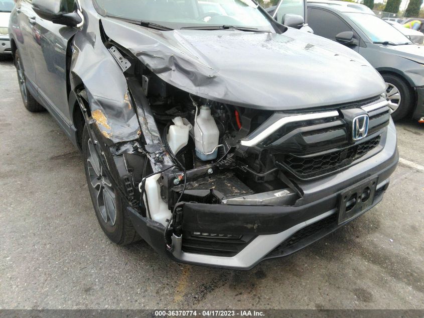 2022 HONDA CR-V HYBRID EX-L 5J6RT6H85NL043180