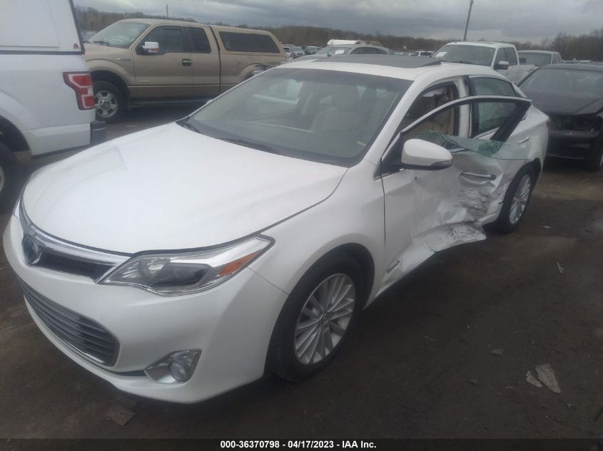 2014 TOYOTA AVALON HYBRID LIMITED/XLE TOURING 4T1BD1EB6EU023257