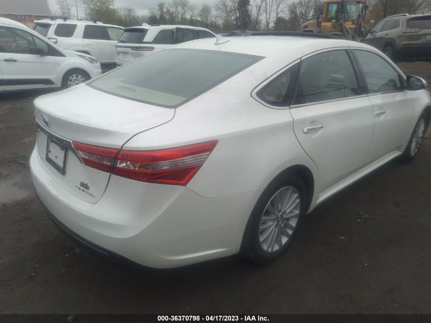 2014 TOYOTA AVALON HYBRID LIMITED/XLE TOURING 4T1BD1EB6EU023257