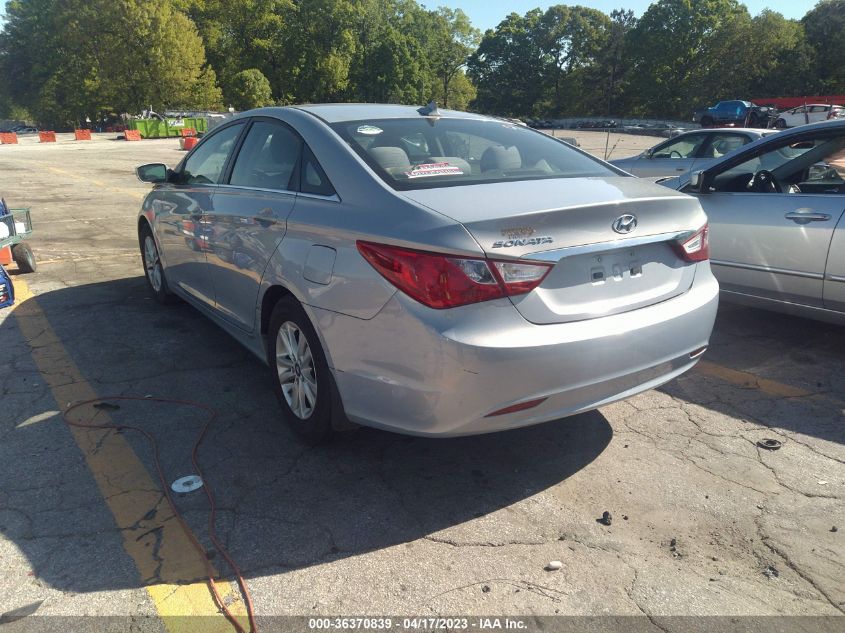 2013 HYUNDAI SONATA GLS - 5NPEB4AC7DH531348