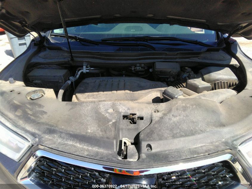 2017 ACURA MDX W/TECHNOLOGY PKG - 5FRYD4H55HB034316