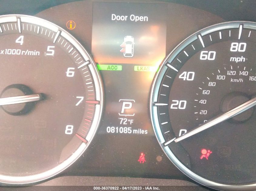 2017 ACURA MDX W/TECHNOLOGY PKG - 5FRYD4H55HB034316