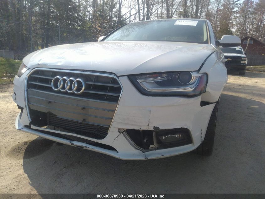 2013 AUDI A4 PREMIUM PLUS - WAUHFAFL3DN014571