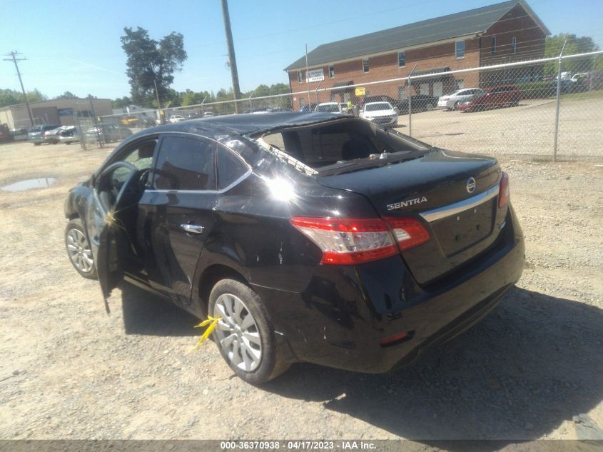 2014 NISSAN SENTRA S/FE+ S/SV/FE+ SV/SR/SL - 3N1AB7AP5EY239174