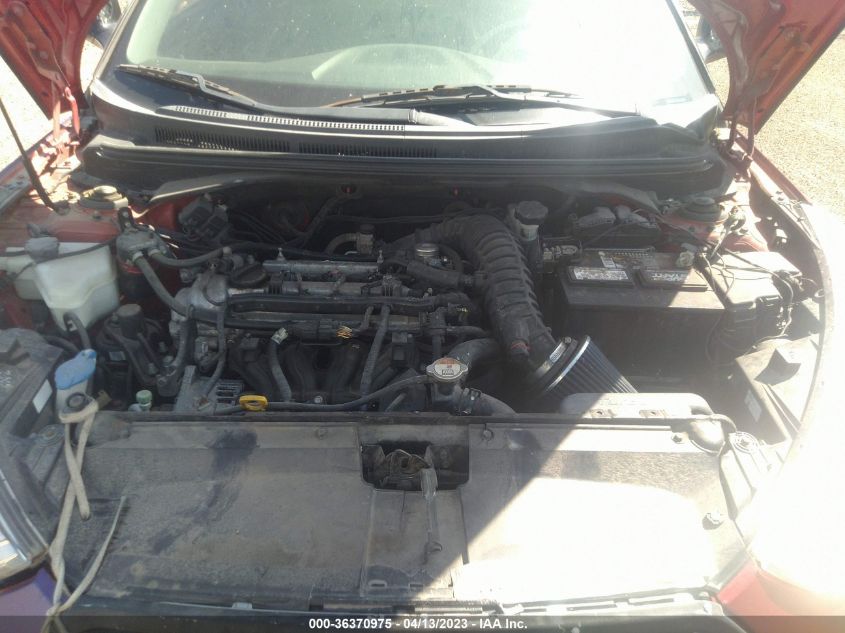 2013 HYUNDAI VELOSTER TURBO W/BLACK INT - KMHTC6AE9DU139961