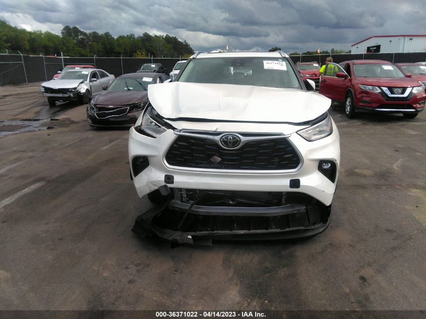 2021 TOYOTA HIGHLANDER XLE - 5TDHZRAH9MS532769