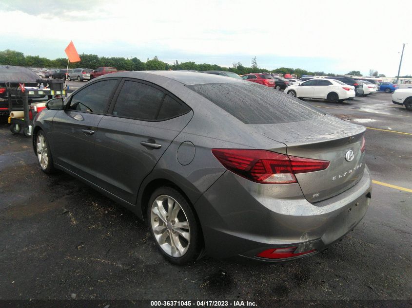 2019 HYUNDAI ELANTRA SE - 5NPD74LF1KH451139