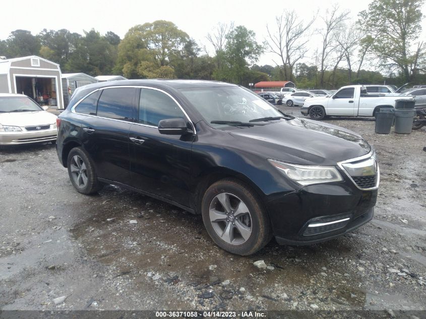 2015 ACURA MDX 5FRYD4H26FB029046