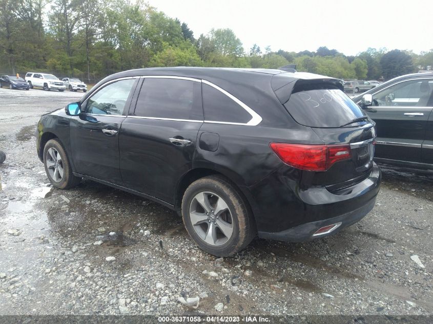 2015 ACURA MDX 5FRYD4H26FB029046