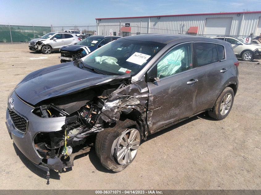 VIN KNDPMCAC2H7248525 2017 KIA SPORTAGE LX
