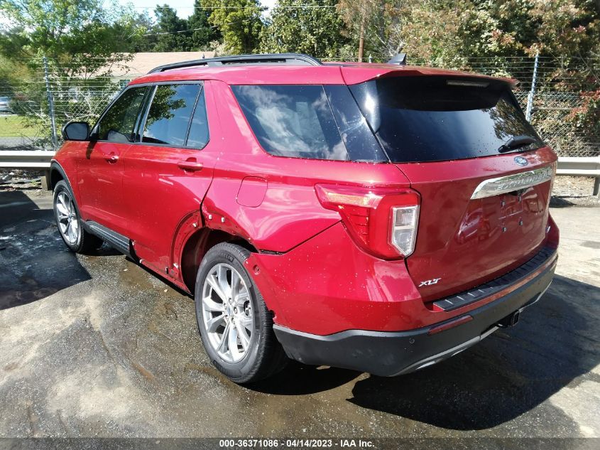 2022 FORD EXPLORER XLT - 1FMSK8DH9NGA96397