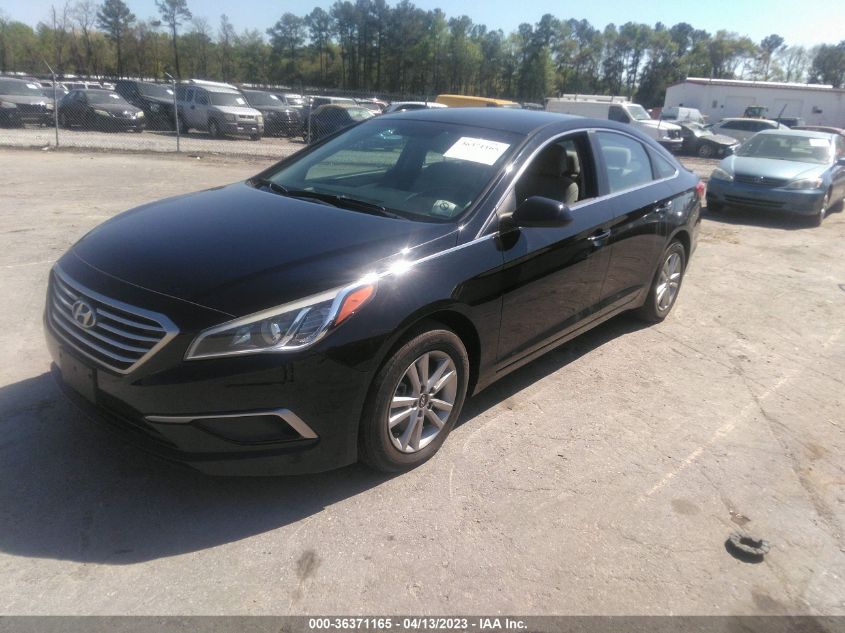 2017 HYUNDAI SONATA 2.4L - 5NPE24AF7HH569503