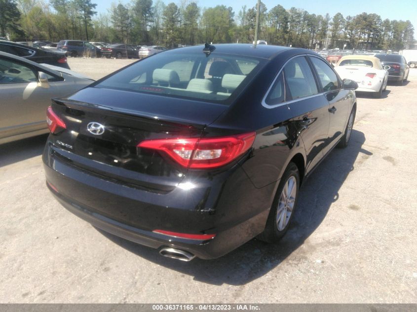 2017 HYUNDAI SONATA 2.4L - 5NPE24AF7HH569503