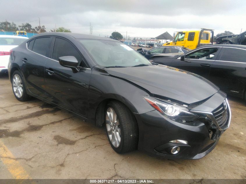 2014 MAZDA MAZDA3 S GRAND TOURING - JM1BM1W34E1127050