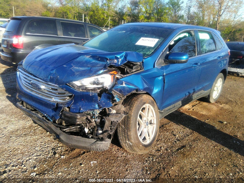 VIN 2FMPK4J94NBA11565 2022 FORD EDGE SEL/ST-LINE