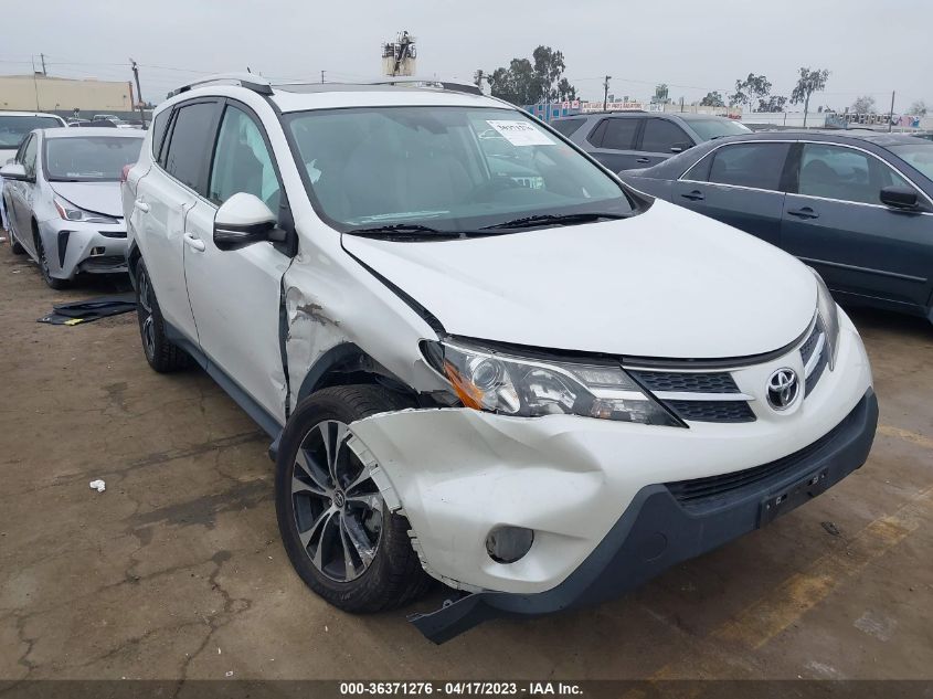 2015 TOYOTA RAV4 LIMITED - 2T3YFREV9FW222308