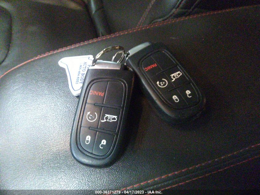 2016 JEEP CHEROKEE TRAILHAWK - 1C4PJMBS4GW121185