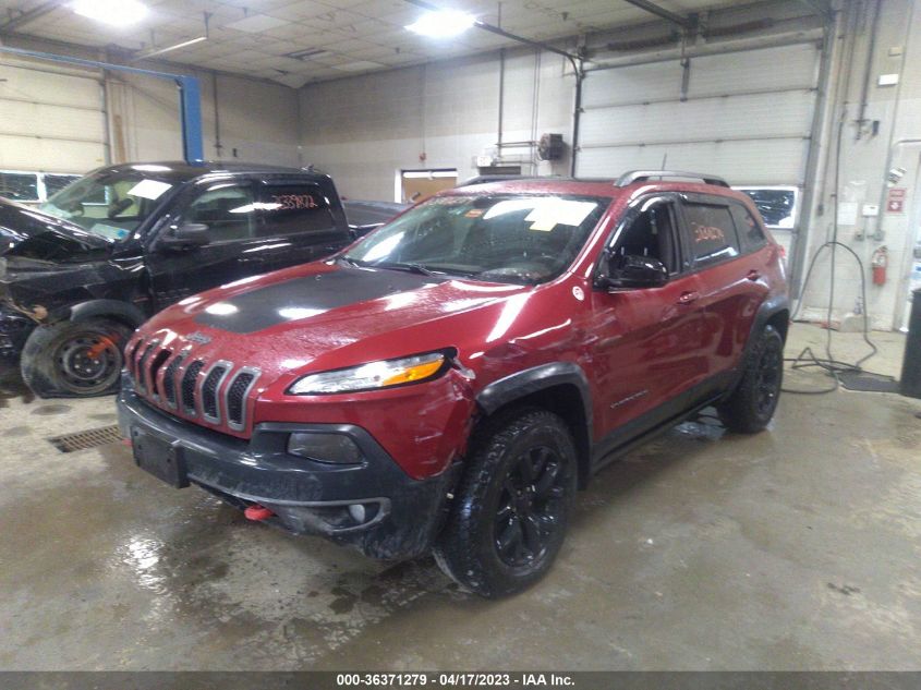 2016 JEEP CHEROKEE TRAILHAWK - 1C4PJMBS4GW121185
