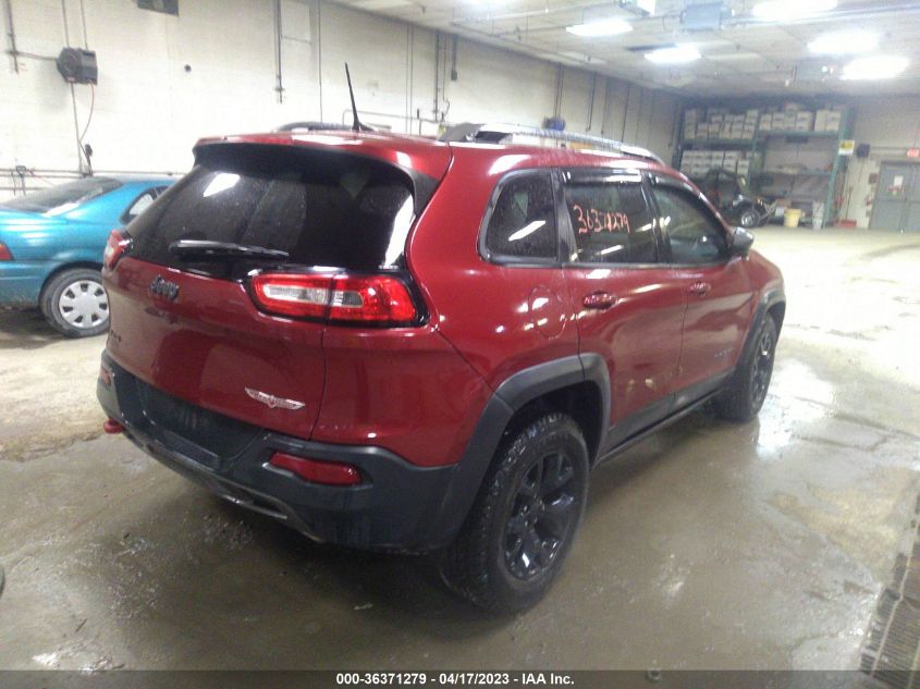 2016 JEEP CHEROKEE TRAILHAWK - 1C4PJMBS4GW121185