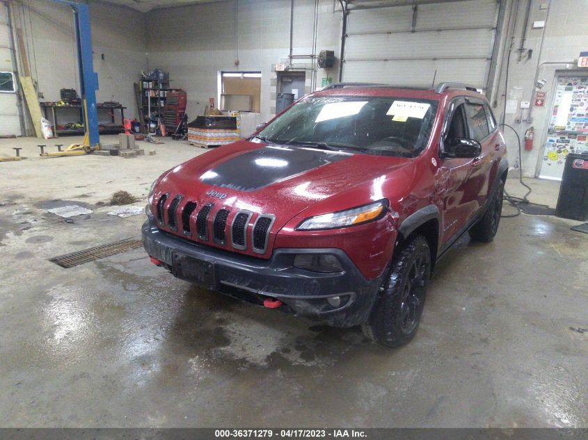 2016 JEEP CHEROKEE TRAILHAWK - 1C4PJMBS4GW121185